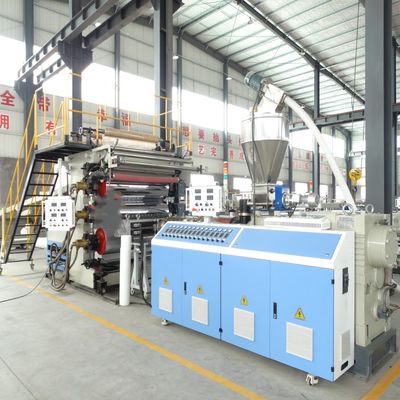 quality  Sheet PVC Imitated Acrylic / Marble Sheet Calender Making Machine factory