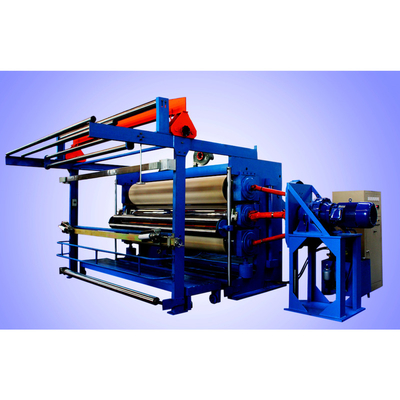 Single Side Pressure 3-Roller Calender Machine 70 Kw Power 380v Voltage