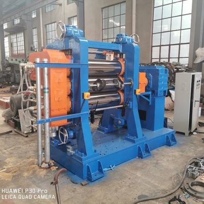 Factory Four Roll Rubber Calender Machine / Rubber Calendering Machine