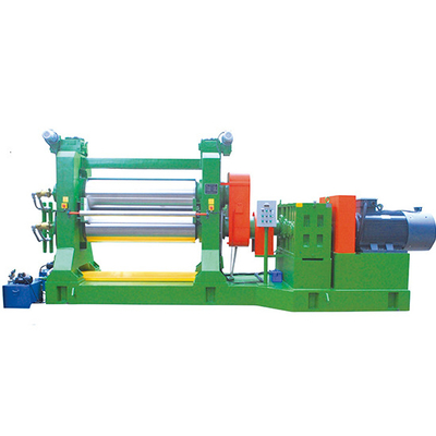 Engineers available to service machinery overseas two roller rubber calendar (plastic)
