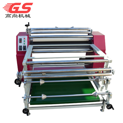 Pneumatic Heat Transfer Machine Fabric Textile Calender Oil Heating Roller Heat Press Sublimation Transfer Printing Machine